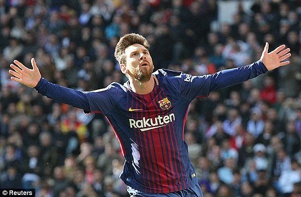 Lionel Messi trong trận đấu