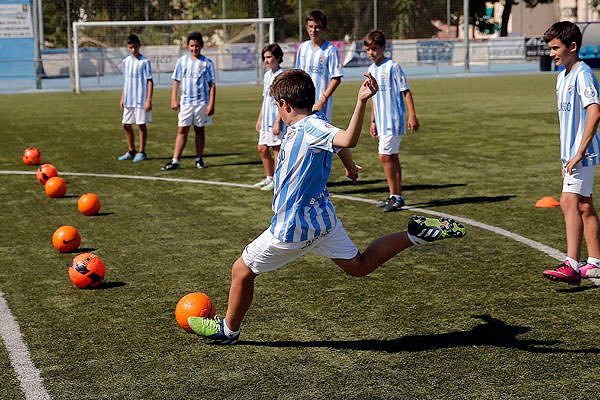 Málaga CF trong buổi tập luyện